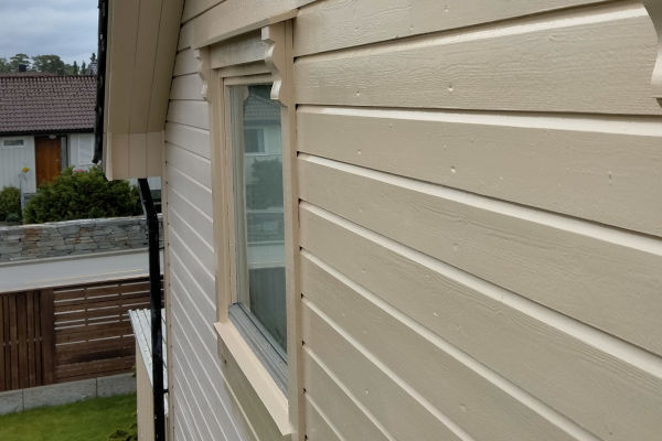 Utvendig maling av trehus i Sandnes